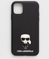 Etui pokrowiec saszetka Karl Lagerfeld etui na telefon iPhone 11 6,1 /Xr kolor czarny