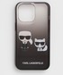 Etui pokrowiec saszetka Karl Lagerfeld etui na telefon iPhone 13 Pro/ 13 6,1 kolor czarny