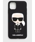 Etui pokrowiec saszetka Karl Lagerfeld etui na telefon iPhone 11 Pro Max kolor czarny