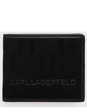 Portfel portfel męski kolor czarny - Answear.com Karl Lagerfeld