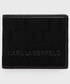 Portfel Karl Lagerfeld portfel męski kolor czarny