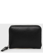 Portfel portfel skórzany damski kolor czarny - Answear.com Karl Lagerfeld