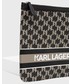 Kopertówka Karl Lagerfeld kopertówka kolor czarny