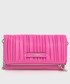 Kopertówka Karl Lagerfeld kopertówka kolor różowy
