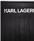 Listonoszka Karl Lagerfeld torebka kolor czarny