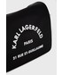 Listonoszka Karl Lagerfeld torebka kolor czarny