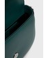 Listonoszka Karl Lagerfeld torebka skórzana kolor zielony