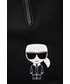 Shopper bag Karl Lagerfeld torebka kolor czarny