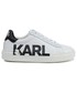 Sportowe buty dziecięce Karl Lagerfeld buty skórzane dziecięce kolor biały