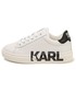 Sportowe buty dziecięce Karl Lagerfeld buty skórzane dziecięce kolor biały