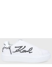 Sneakersy Buty kolor biały na platformie - Answear.com Karl Lagerfeld