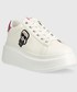 Sneakersy Karl Lagerfeld sneakersy ANAKAPRI kolor biały