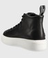 Sneakersy Karl Lagerfeld sneakersy skórzane MAXI KUP kolor czarny