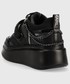 Sneakersy Karl Lagerfeld sneakersy skórzane ANAKAPRI kolor czarny