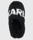 Kapcie Karl Lagerfeld Kapcie kolor czarny