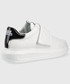 Sneakersy męskie Karl Lagerfeld buty skórzane KAPRI MENS kolor biały