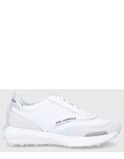 Sneakersy męskie Buty kolor biały - Answear.com Karl Lagerfeld