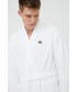 Bielizna męska Karl Lagerfeld szlafrok kolor biały