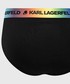 Bielizna męska Karl Lagerfeld slipy męskie kolor czarny