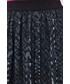 Spódnica Karl Lagerfeld spódnica kolor czarny midi rozkloszowana