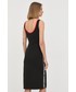 Sukienka Karl Lagerfeld sukienka kolor czarny mini dopasowana