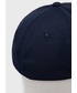 Czapka Karl Lagerfeld czapka kolor granatowy z aplikacją