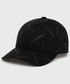 Czapka Karl Lagerfeld czapka kolor czarny wzorzysta