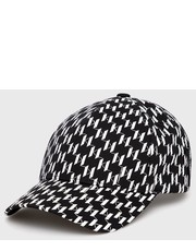 Czapka czapka kolor czarny wzorzysta - Answear.com Karl Lagerfeld