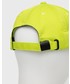 Czapka Karl Lagerfeld czapka kolor zielony z nadrukiem