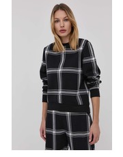 Bluza bluza damska kolor czarny wzorzysta - Answear.com Karl Lagerfeld