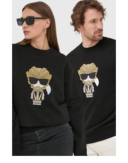 Bluza bluza kolor czarny z aplikacją - Answear.com Karl Lagerfeld