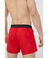 Strój kąpielowy Karl Lagerfeld szorty kąpielowe kolor czerwony