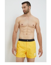 Strój kąpielowy szorty kąpielowe kolor żółty - Answear.com Karl Lagerfeld