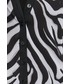 Strój kąpielowy Karl Lagerfeld narzutka plażowa kolor czarny