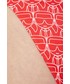 Strój kąpielowy Karl Lagerfeld figi kąpielowe kolor czerwony