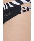 Strój kąpielowy Karl Lagerfeld figi kąpielowe kolor czarny