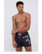 Strój kąpielowy szorty kąpielowe kolor czarny - Answear.com Karl Lagerfeld