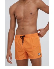 Strój kąpielowy szorty kąpielowe kolor pomarańczowy - Answear.com Karl Lagerfeld