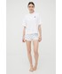 Piżama Karl Lagerfeld piżama damska kolor biały