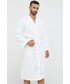 Piżama Karl Lagerfeld szlafrok kolor biały