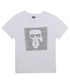 Koszulka Karl Lagerfeld - T-shirt dziecięcy Z25277.102.108