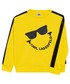 Bluza Karl Lagerfeld bluza dziecięca kolor żółty z nadrukiem