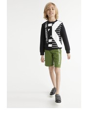 Spodnie szorty dziecięce kolor zielony - Answear.com Karl Lagerfeld