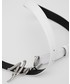Pasek Karl Lagerfeld pasek damski kolor biały