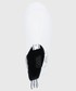 Sztyblety Karl Lagerfeld Sztyblety skórzane damskie kolor biały na platformie
