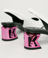 Czółenka Karl Lagerfeld - Czółenka skórzane KL30615.011