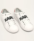 Półbuty Karl Lagerfeld - Buty skórzane KL61236