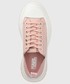 Trampki damskie Karl Lagerfeld tenisówki LUNA kolor różowy