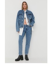 Jeansy jeansy damskie medium waist - Answear.com Karl Lagerfeld