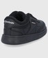 Sportowe buty dziecięce Reebok Classic Buty skórzane dziecięce Club C kolor czarny